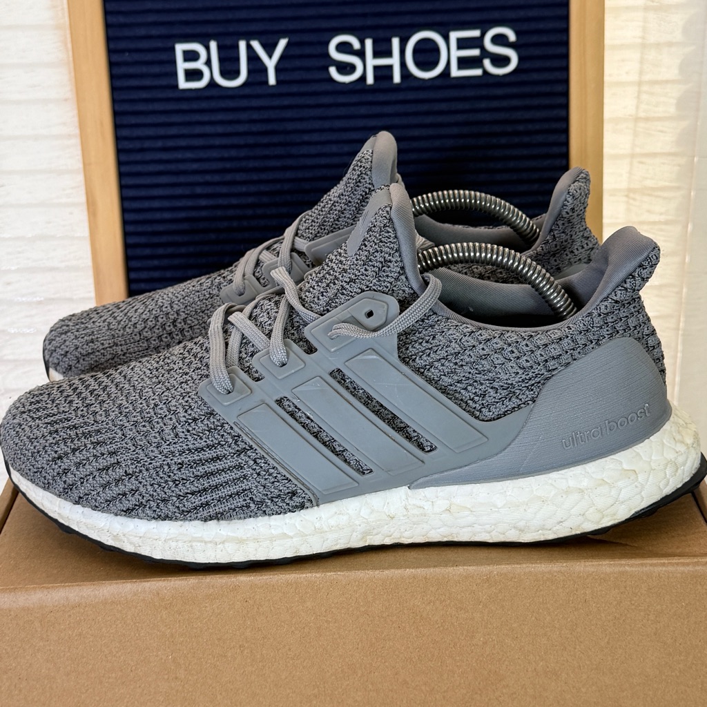 Adidas Ultraboost Dna 4.0 Running Shoes Mens Size 8.5 Gray Sneakers (B12)